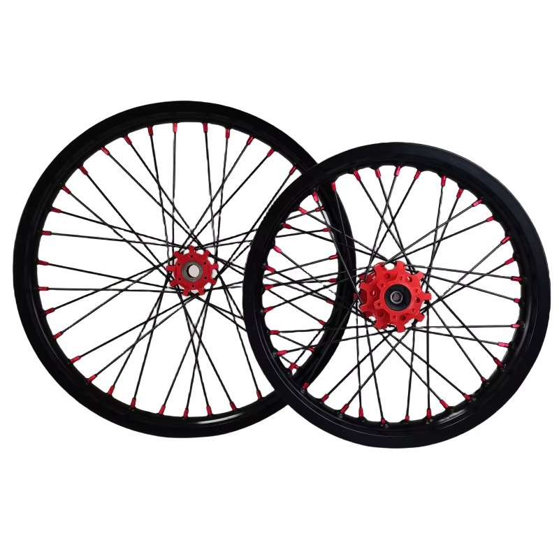 Red Supermoto Wheelset for LBX