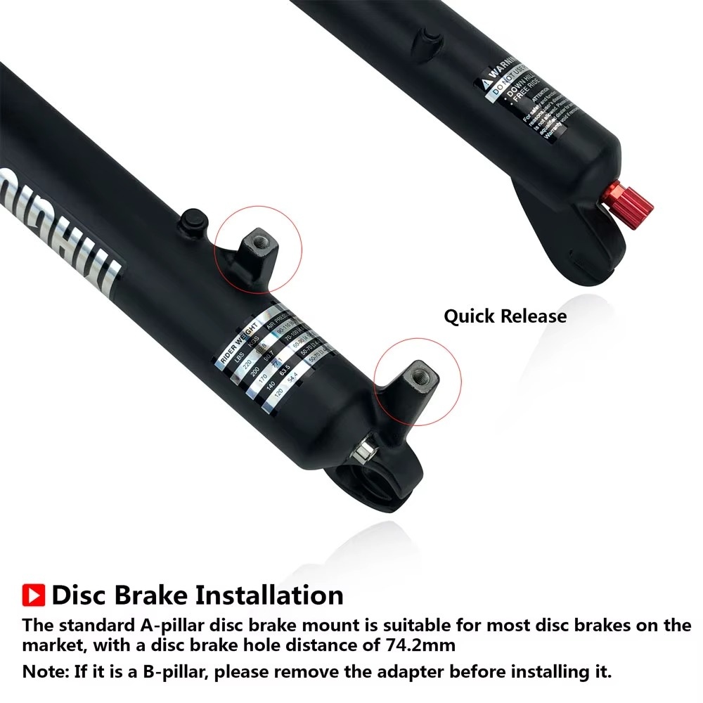 Fat Tire Suspension Fork