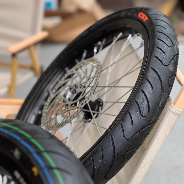 17 inch supermoto wheelset for Light bee