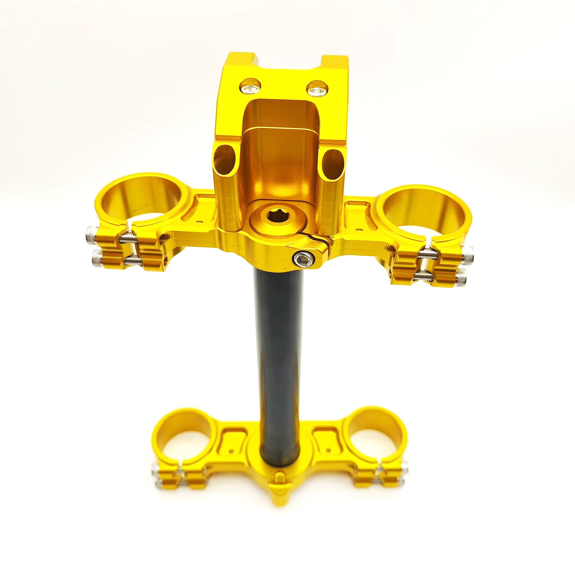 Coloured Fork Clamps for KKE Forks + Direct Mount Stem