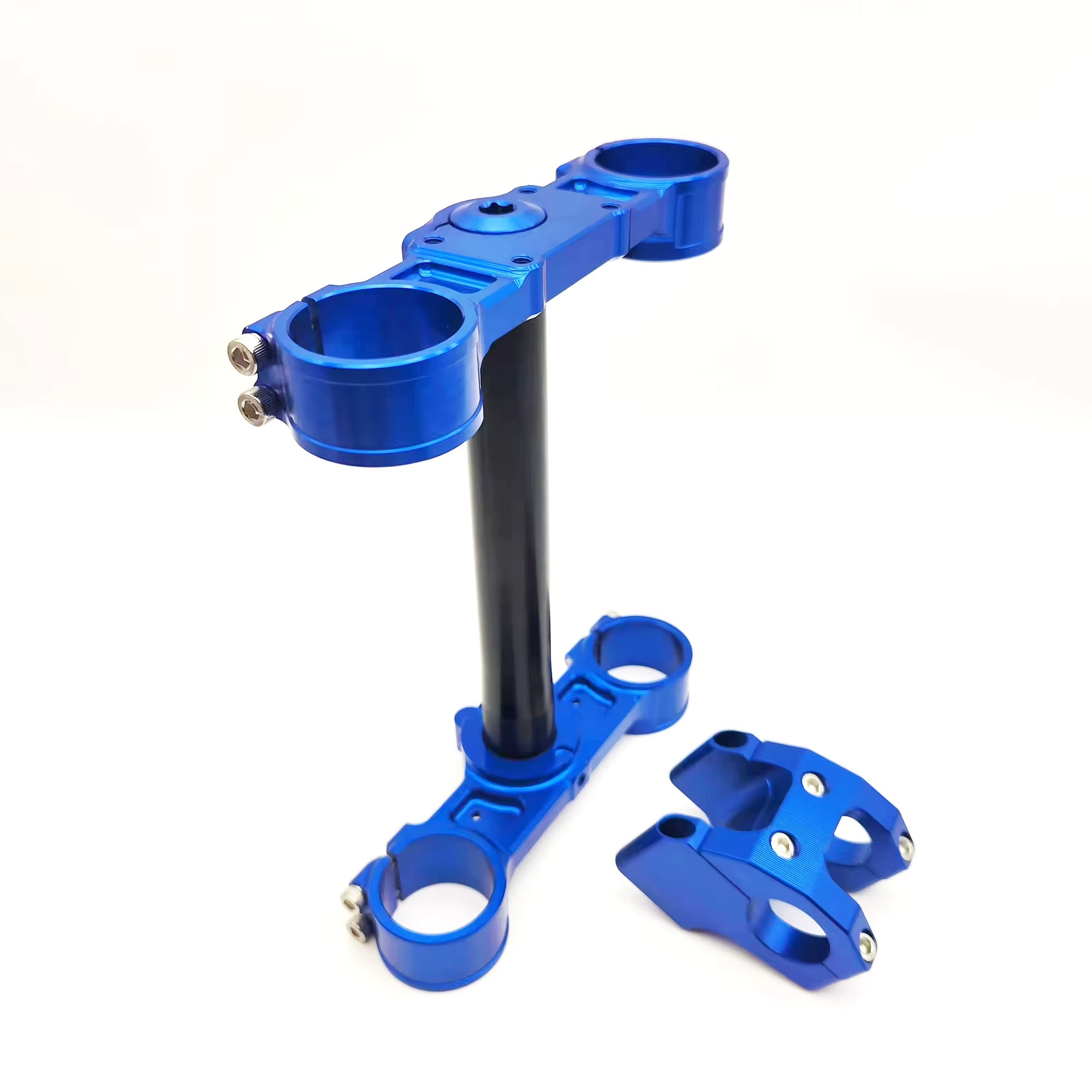 Coloured Fork Clamps for KKE Forks + Direct Mount Stem