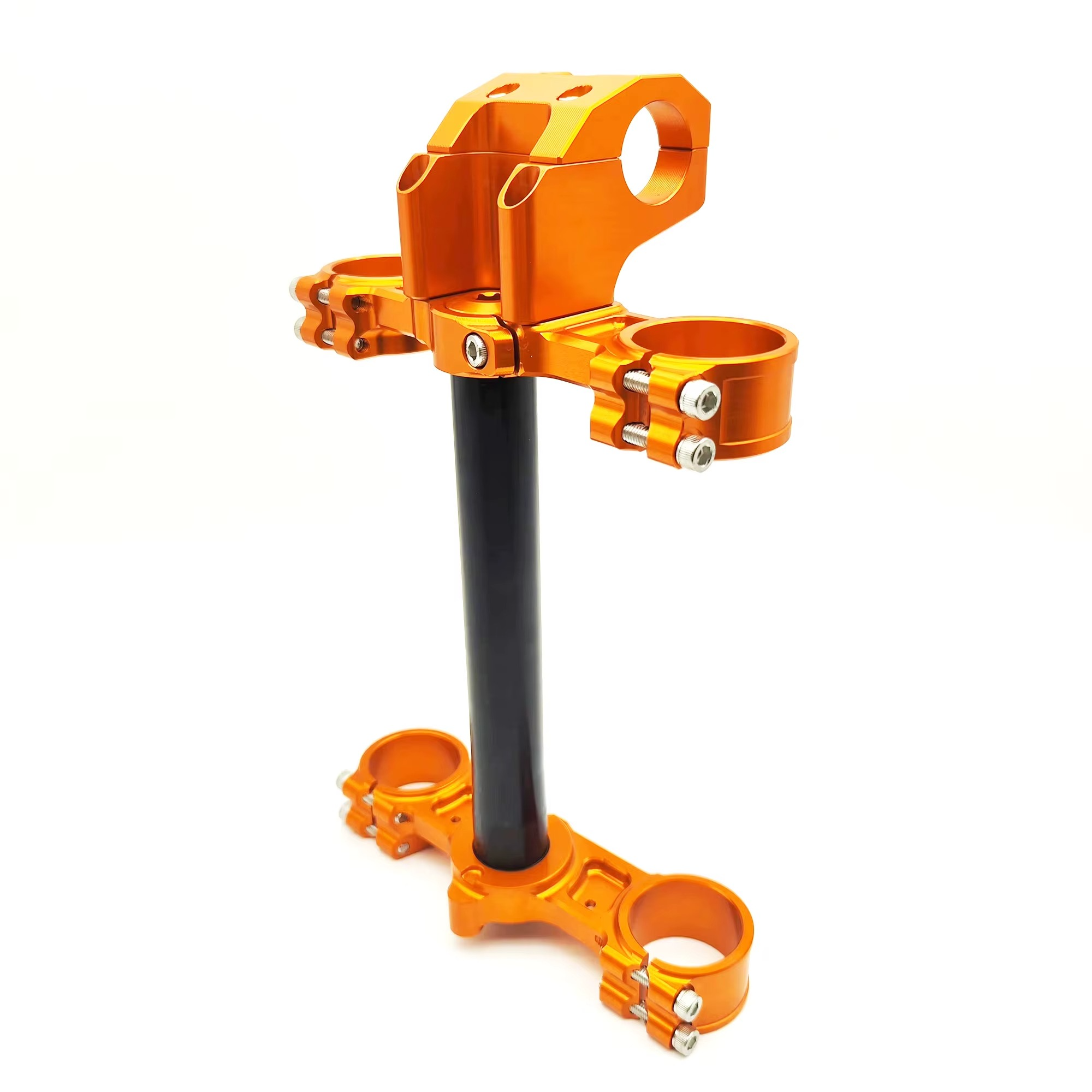 Coloured Fork Clamps for KKE Forks + Direct Mount Stem