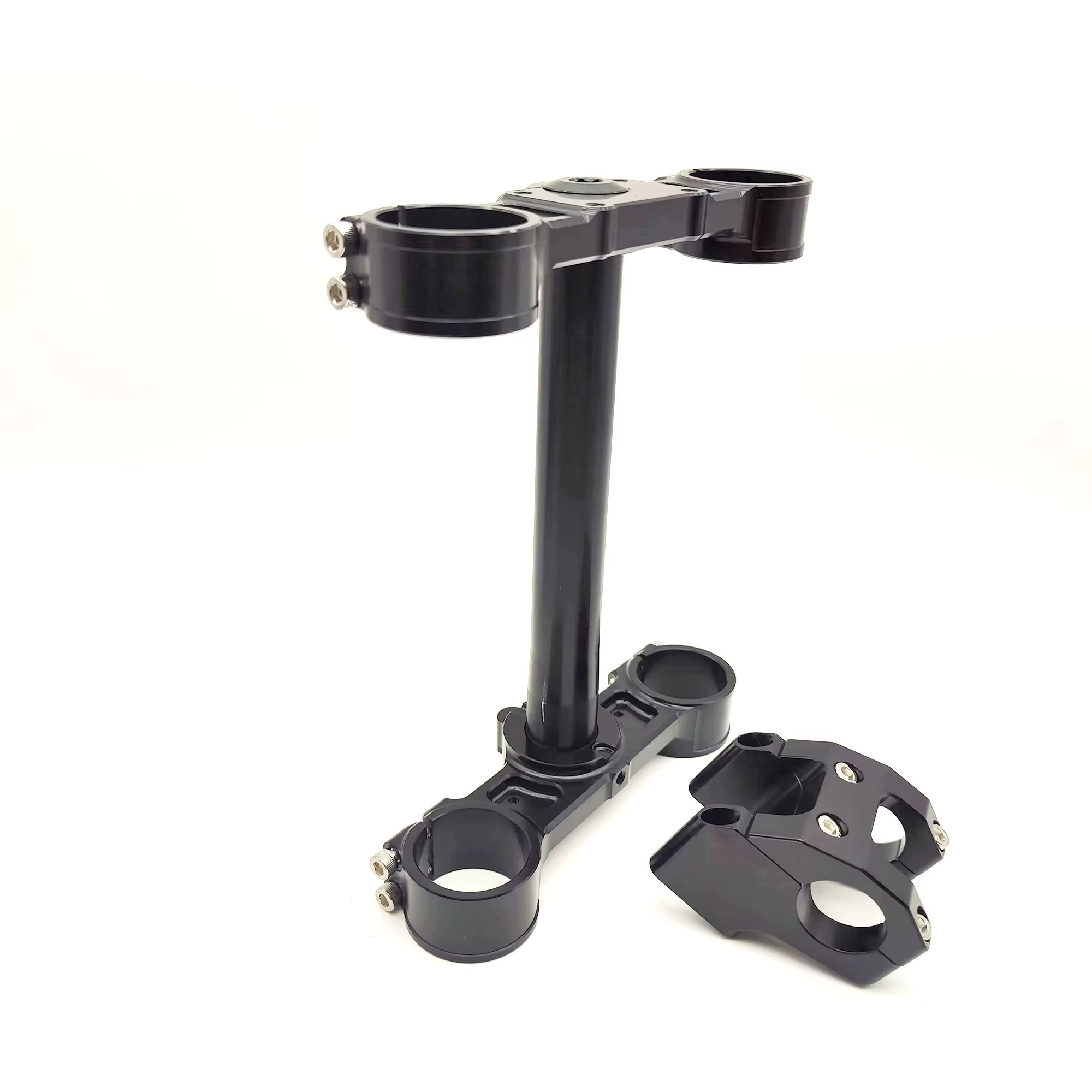 Coloured Fork Clamps for KKE Forks + Direct Mount Stem