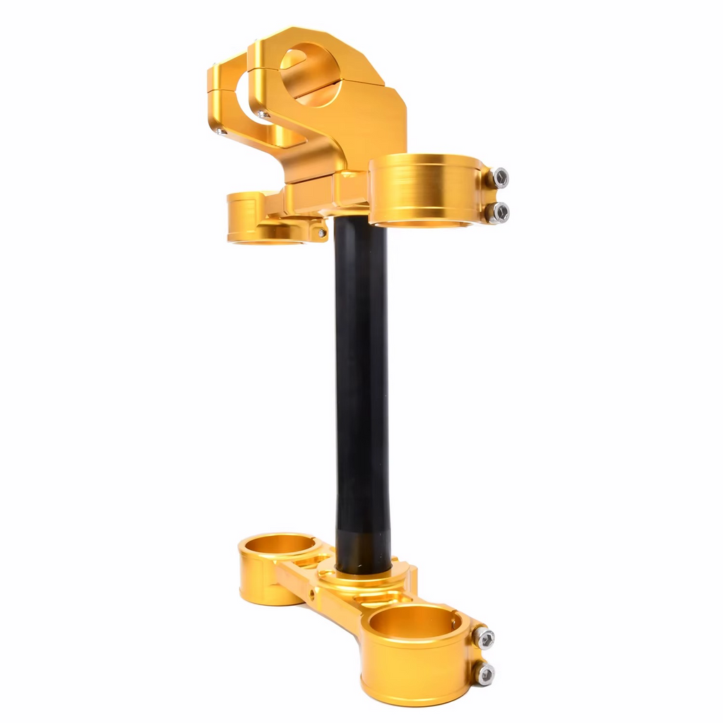 Coloured Fork Clamps for KKE Forks + Direct Mount Stem